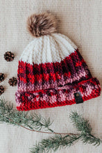 Load image into Gallery viewer, Crochet ribbed beanie pattern | The Monica beanie