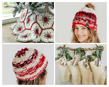 Load image into Gallery viewer, Christmas crochet patterns bundle