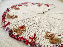 Load image into Gallery viewer, Gingerbread Tree Skirt Pattern