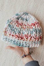 Load image into Gallery viewer, Crochet Cable Beanie Pattern with Brim