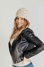 Load image into Gallery viewer, Chunky Diamond Stitch Crochet Beanie Pattern