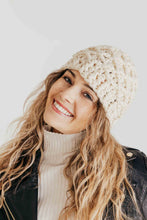 Load image into Gallery viewer, Chunky Diamond Stitch Crochet Beanie Pattern