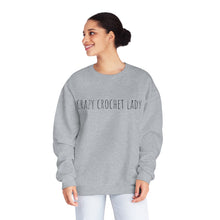 Load image into Gallery viewer, Crazy Crochet Lady Unisex NuBlend® Crewneck Sweatshirt
