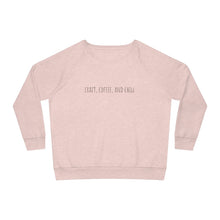 Load image into Gallery viewer, Craft Coffee and Chill Women's Dazzler Relaxed Fit Sweatshirt