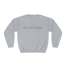 Load image into Gallery viewer, Craft Coffee and Chill Unisex NuBlend® Crewneck Sweatshirt
