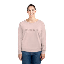 Load image into Gallery viewer, Craft Coffee and Chill Women's Dazzler Relaxed Fit Sweatshirt