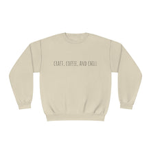 Load image into Gallery viewer, Craft Coffee and Chill Unisex NuBlend® Crewneck Sweatshirt