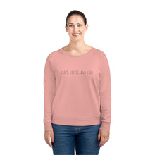 Load image into Gallery viewer, Craft Coffee and Chill Women's Dazzler Relaxed Fit Sweatshirt