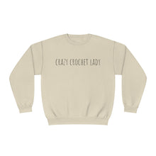 Load image into Gallery viewer, Crazy Crochet Lady Unisex NuBlend® Crewneck Sweatshirt