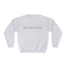 Load image into Gallery viewer, Craft Coffee and Chill Unisex NuBlend® Crewneck Sweatshirt