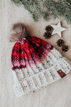 Load image into Gallery viewer, Crochet ribbed beanie pattern | The Monica beanie
