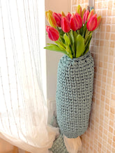 Load image into Gallery viewer, Crochet Plastic Bag Holder Pattern for the kitchen
