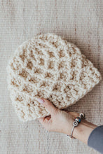 Load image into Gallery viewer, Chunky Diamond Stitch Crochet Beanie Pattern
