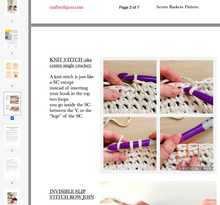 Load image into Gallery viewer, Crochet Acorn Pattern | Fall crochet pattern
