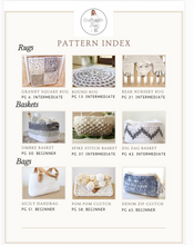Load image into Gallery viewer, Crochet T-shirt Yarn Patterns E-Book
