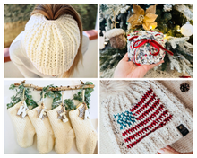 Load image into Gallery viewer, Christmas Gifts Pattern Bundle | 4 Crochet Patterns for Christmas gifts
