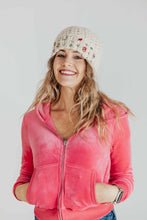 Load image into Gallery viewer, Easy crochet beanie for beginners | V stitch beanie crochet pattern
