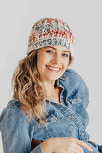 Load image into Gallery viewer, Crochet Cable Beanie Pattern with Brim
