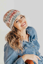 Load image into Gallery viewer, Crochet Cable Beanie Pattern with Brim
