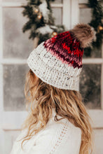 Load image into Gallery viewer, Crochet ribbed beanie pattern | The Monica beanie
