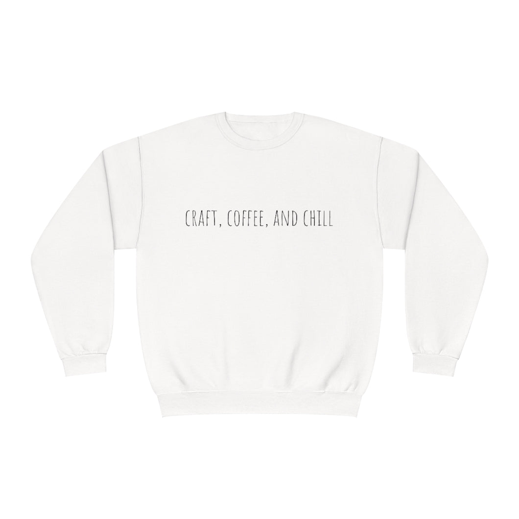 Craft Coffee and Chill Unisex NuBlend® Crewneck Sweatshirt