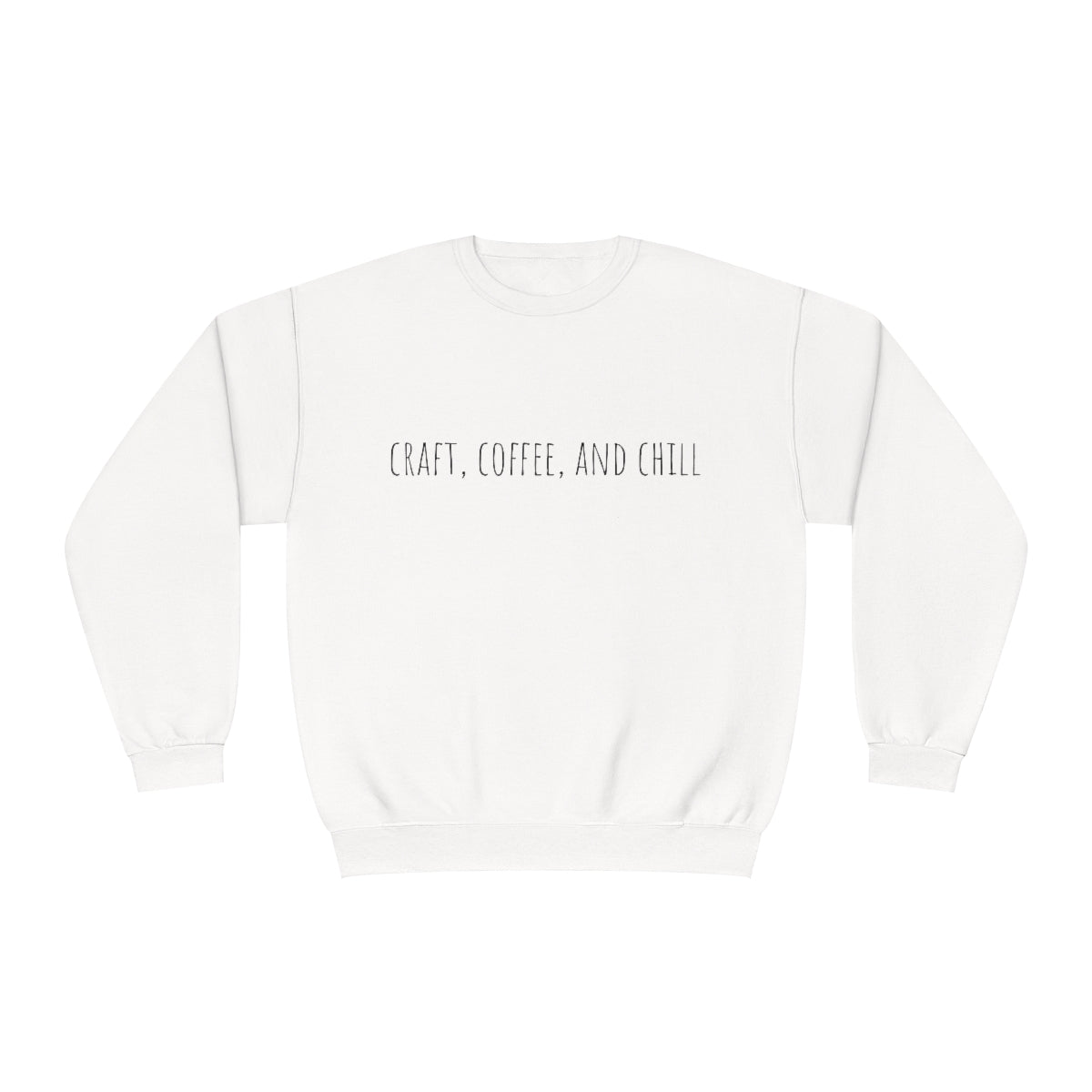 Craft Coffee and Chill Unisex NuBlend® Crewneck Sweatshirt