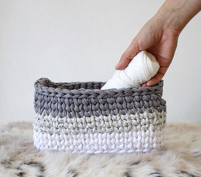 Free Ombre Basket Pattern