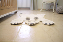 Load image into Gallery viewer, crochet bear rug in a nursery
