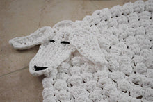 Load image into Gallery viewer, crochet lamb face
