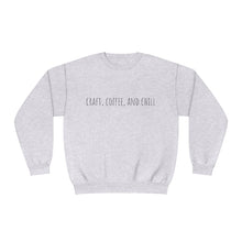 Load image into Gallery viewer, Craft Coffee and Chill Unisex NuBlend® Crewneck Sweatshirt
