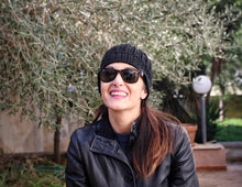 Load image into Gallery viewer, Ribbed Crochet Beanie Pattern | The Paola Beanie
